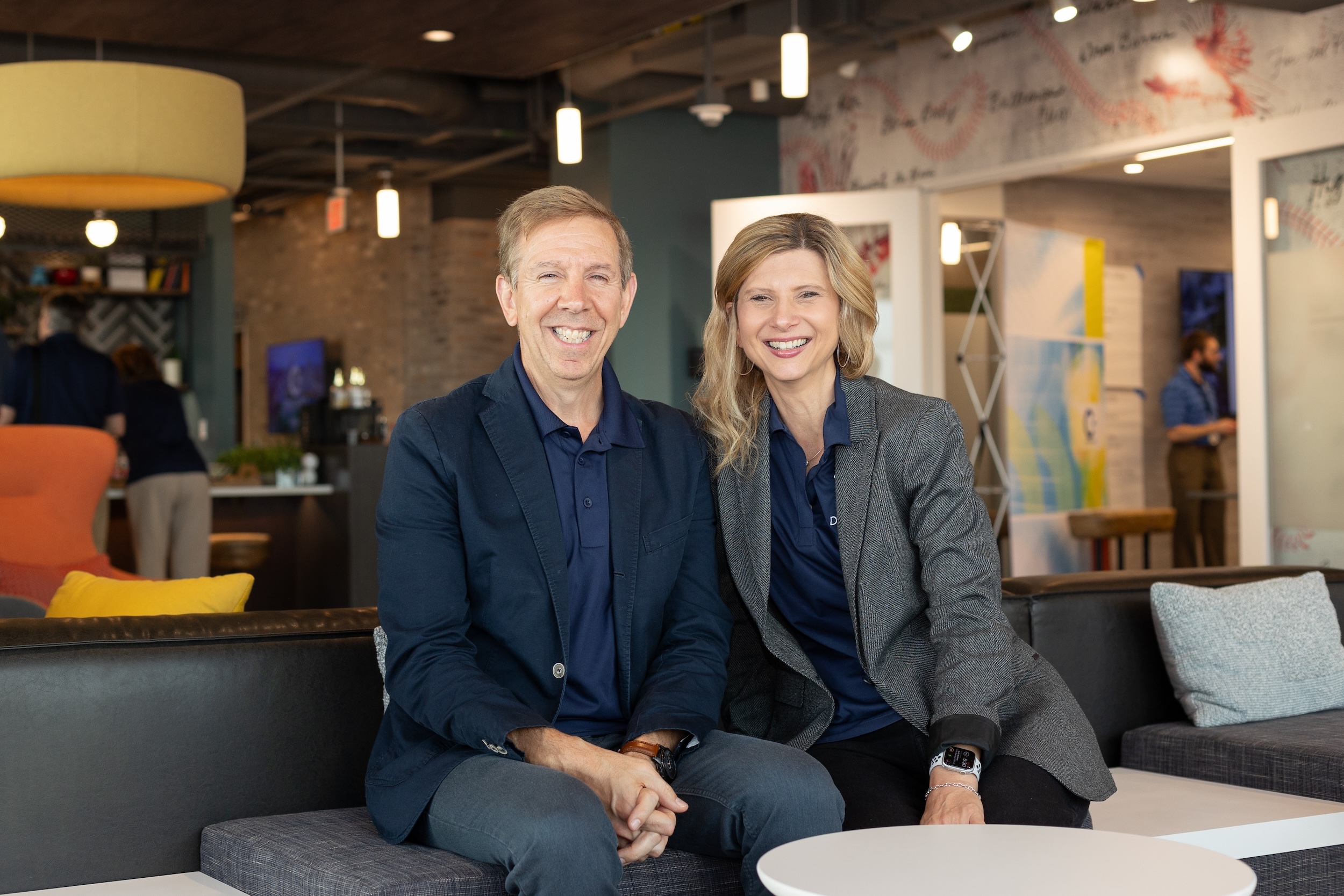 Image of Jeff and Kathi Haller at the Confluence 2024 event.